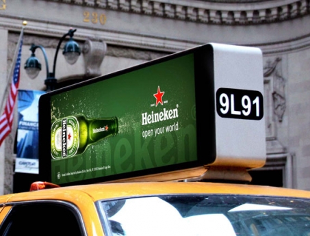 Full Size Digital Taxi Top Unit for NYC