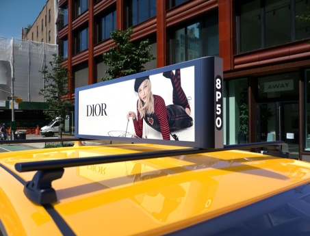 Compact Digital Taxi Top Unit for NYC