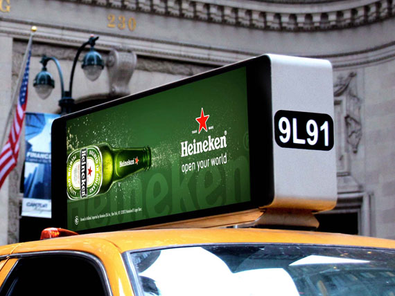 Full Size Digital Taxi Top Unit for NYC
